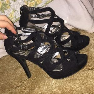 Black high heels!